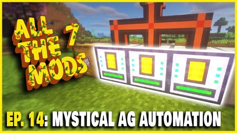 Rubber is one of the most basic components of almost every IndustrialCraft 2 machine. . Atm7 mystical agriculture automation